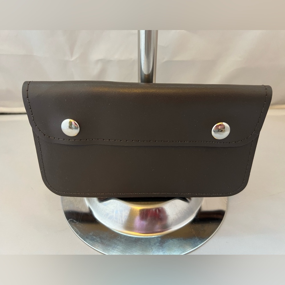 Black Leather Men's Wallet/pouch